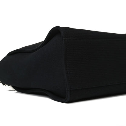 Chanel Mixed Fibers Large Deauville Tote Black 9 of 14