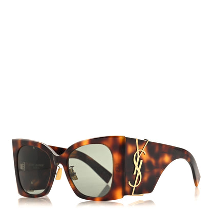 Saint Laurent Acetate Blaze Sunglasses SL M119 Tortoise 1 of 8