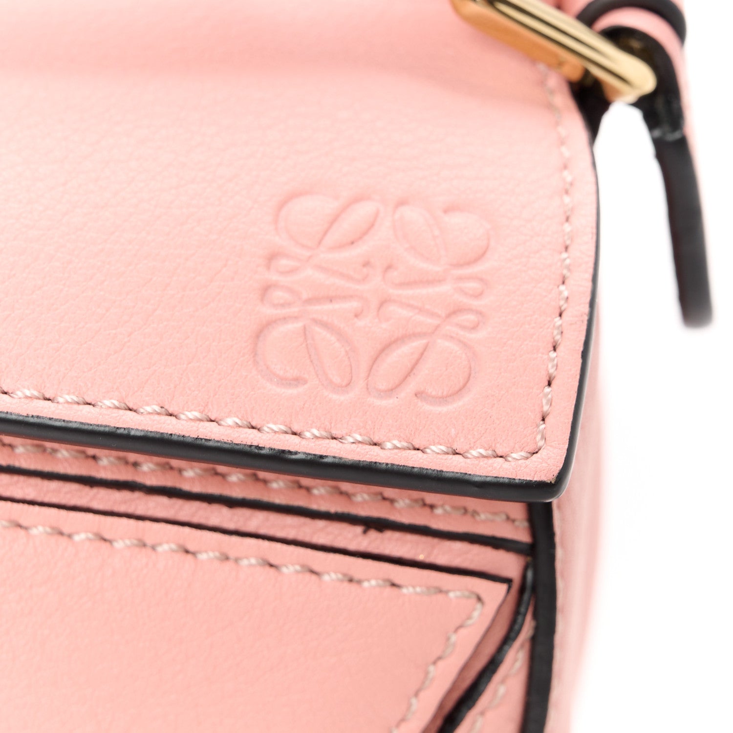 Loewe Calfskin Mini Puzzle Bag Blossom 8 of 11