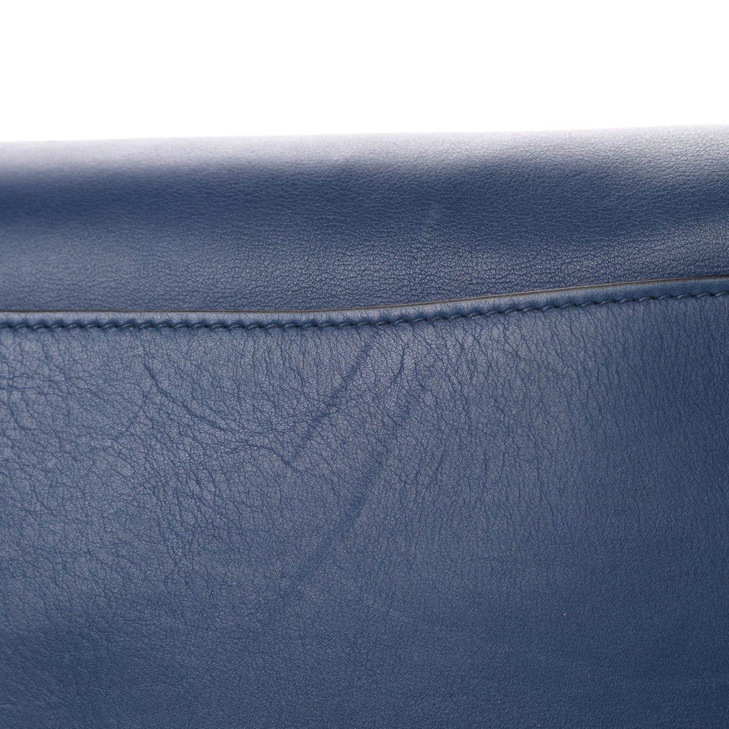 Prada Saffiano City Calfskin Bi-Color Tote Bluette Black 15 of 19