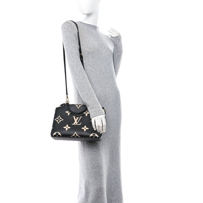 Louis Vuitton Empreinte Monogram Giant Petit Palais Black Beige 2 of 9
