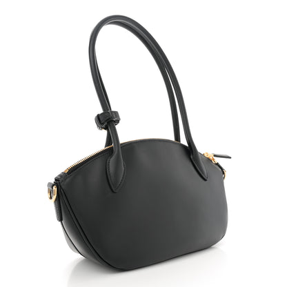 Prada City Calf Small Triangle Shoulder Bag Black 3 of 10