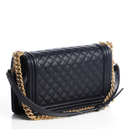 Chanel Calfskin New Medium Boy Flap Black 3 of 10