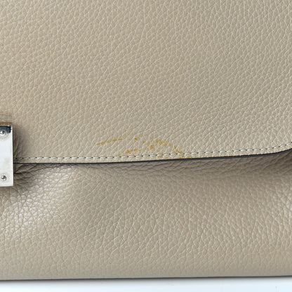 Celine Drummed Calfskin Suede Large Trapeze Dune 15 of 18