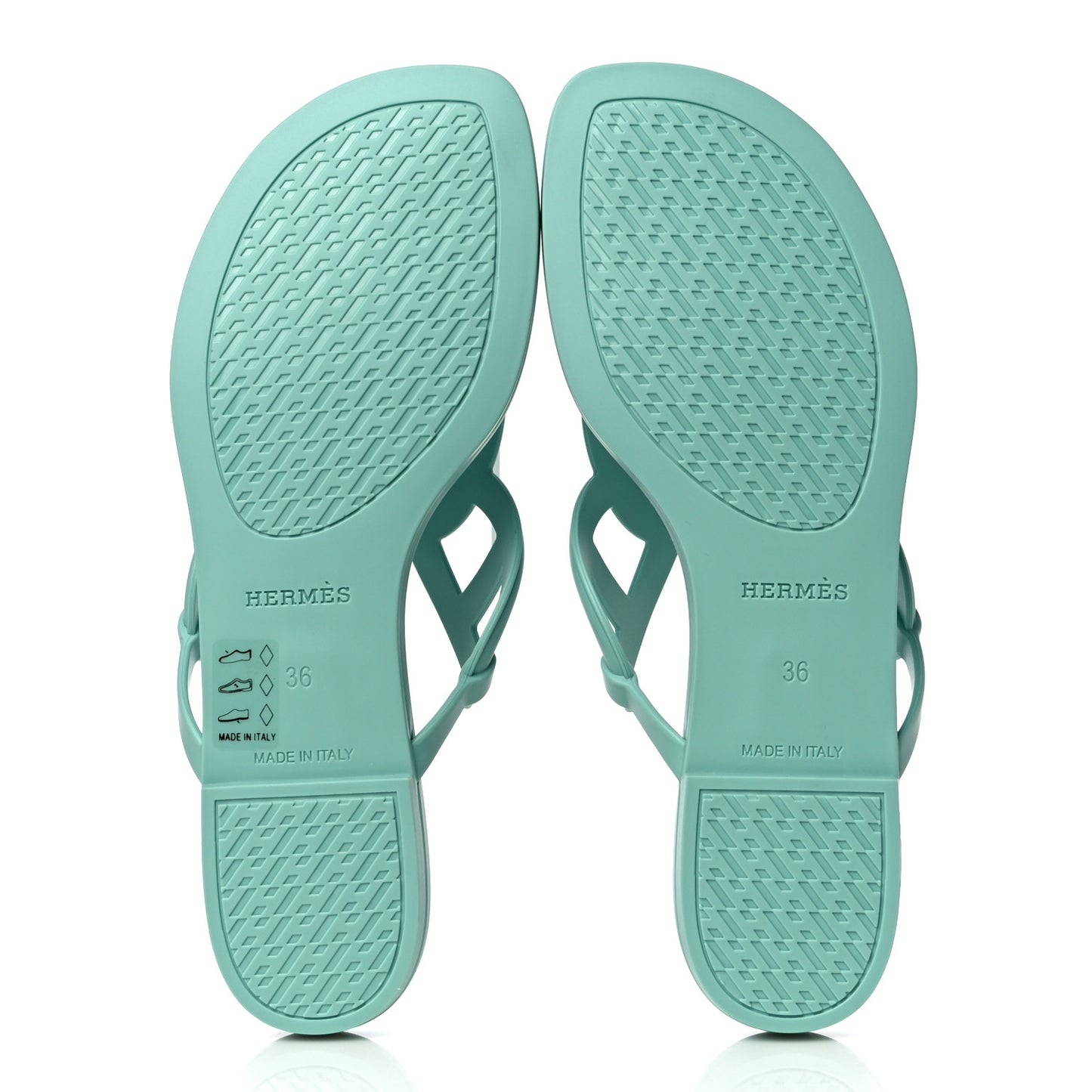 Rubber Womens Egerie Sandals 36 Vert Embrun