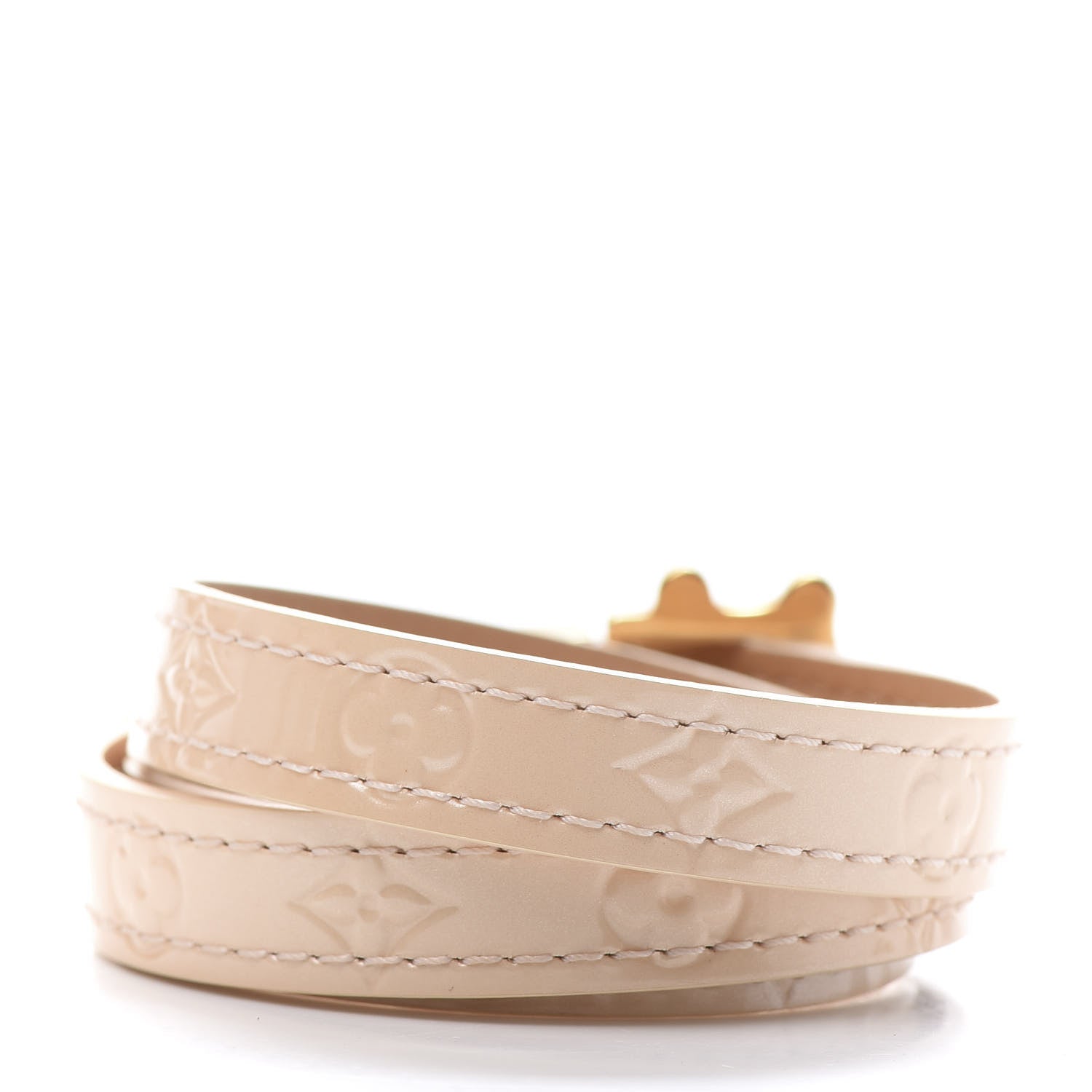 Louis Vuitton Vernis Triple Tour Bracelet Marshmallow 3 of 7