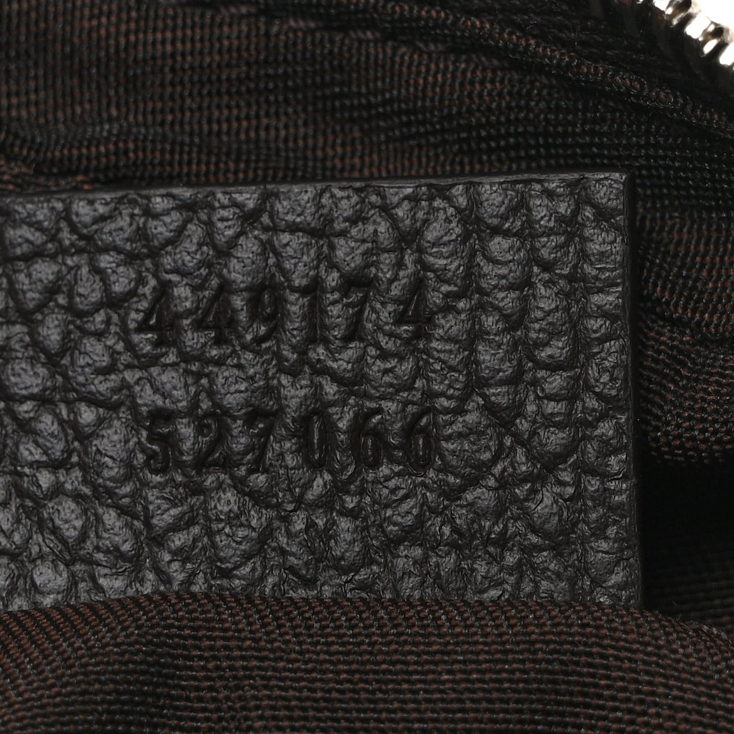 Monogram Belt Bag Dark Brown