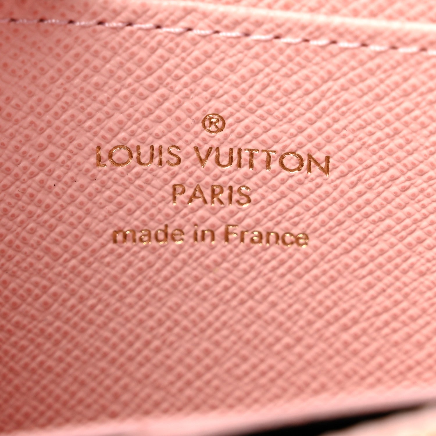 Louis Vuitton Damier Ebene Zippy Coin Purse Rose Ballerine 6 of 8