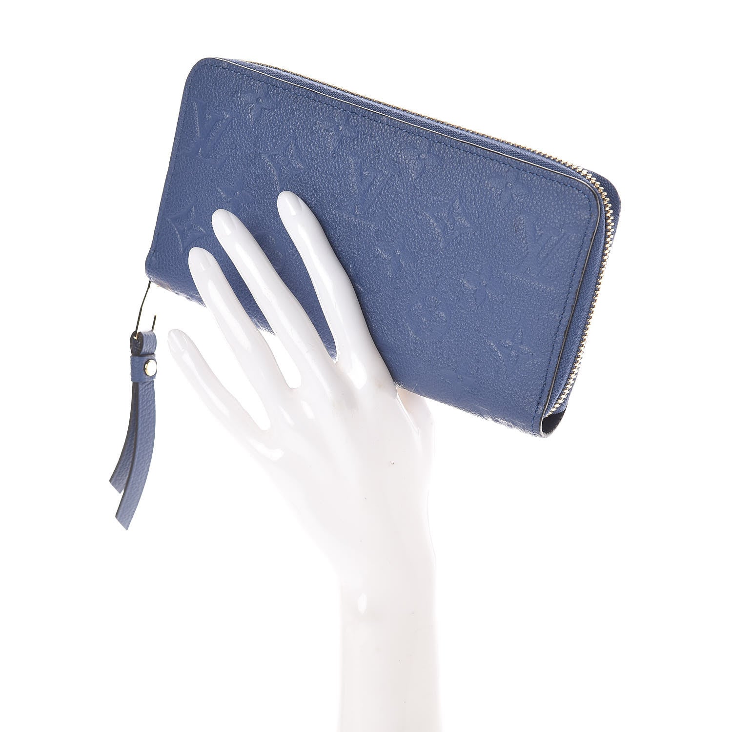 Louis Vuitton Empreinte Zippy Wallet Denim 2 of 6
