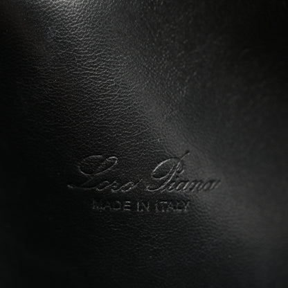Loro Piana Grained Calfskin L19 Extra Pocket Pouch Black 6 of 9