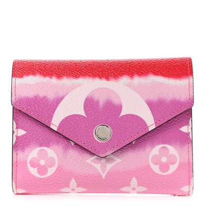 Louis Vuitton Monogram Escale Victorine Wallet Red 1 of 13