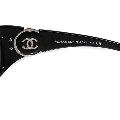 Chanel CC Sunglasses 6030 Black 4 of 6