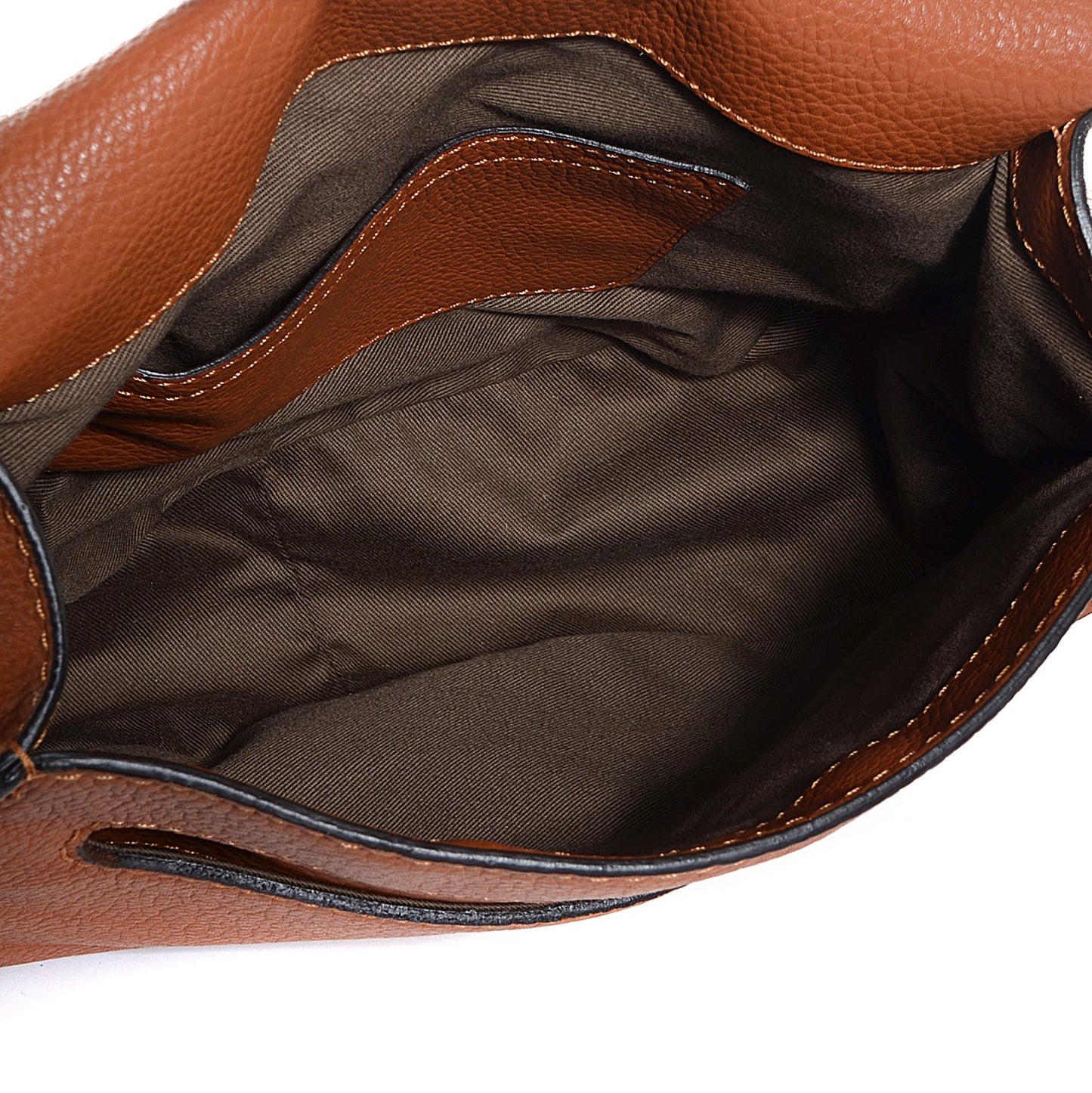 Calfskin Medium Marcie Round Crossbody Bag Tan