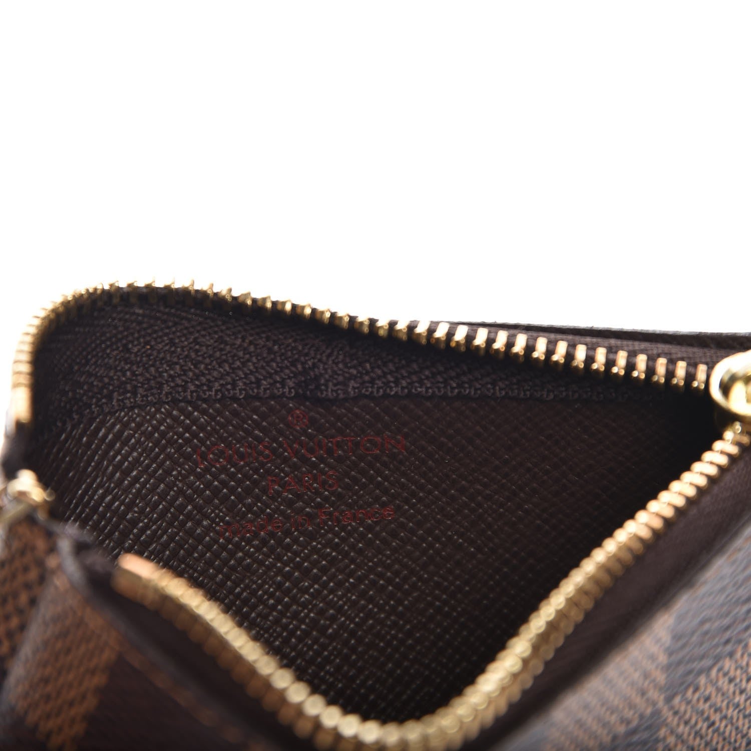 Louis Vuitton Damier Ebene Key Pouch 7 of 9
