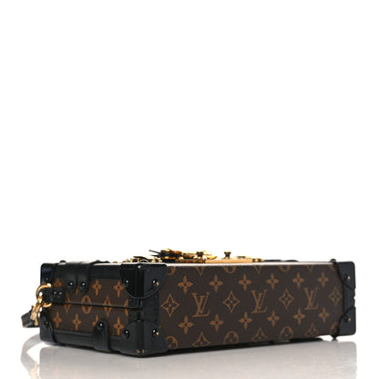 Louis Vuitton Monogram Petite Malle Black 4 of 11