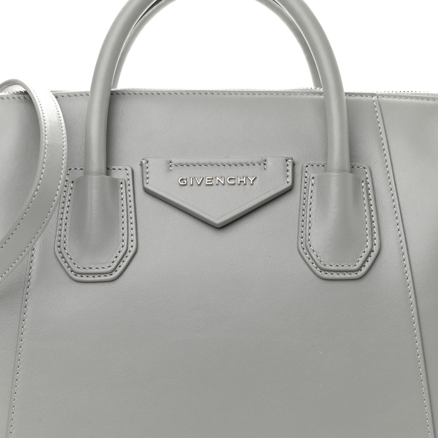 Givenchy Calfskin Small Soft Antigona Pearl Grey 8 of 10