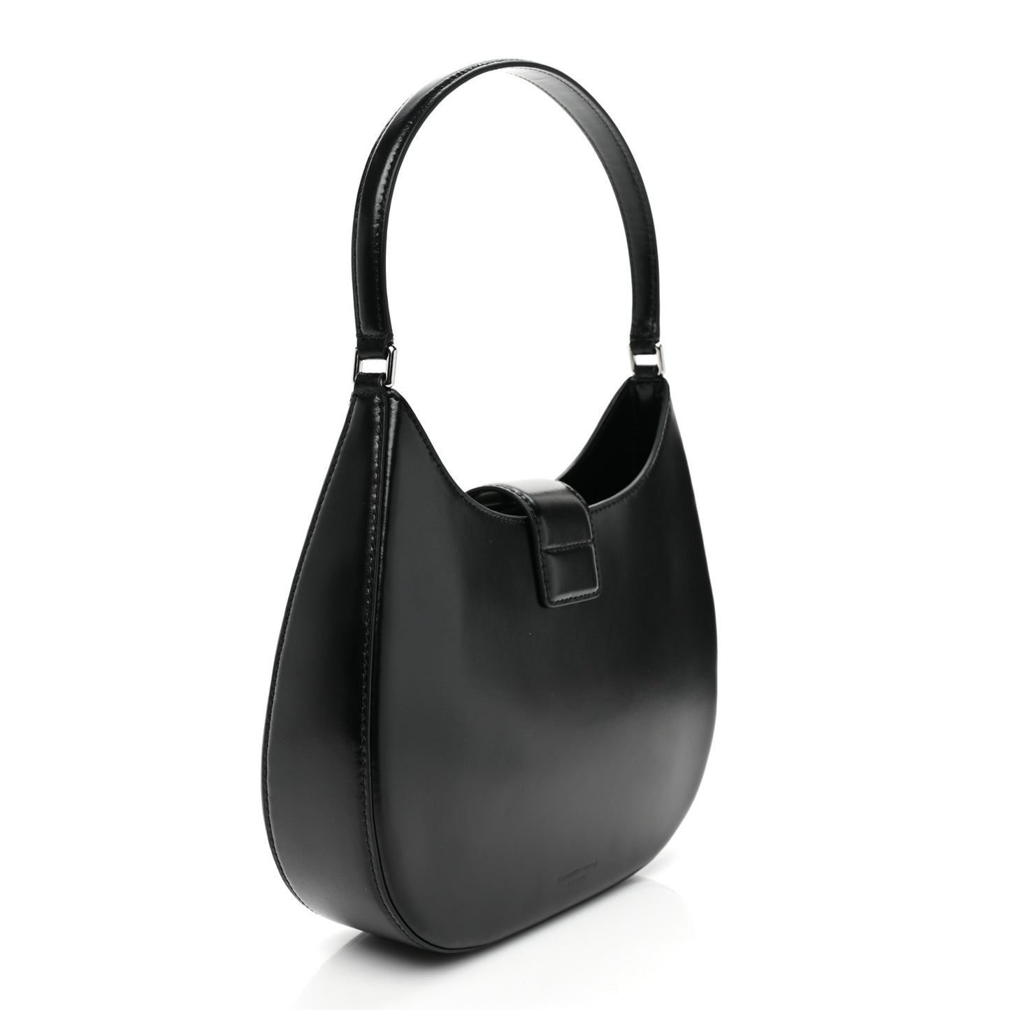 Calfskin Crystal Large Legacy Hobo Black