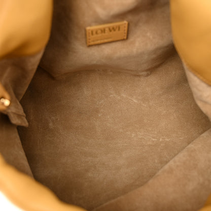 Loewe Mellow Nappa Donut Medium Chain Flamenco Knot Clutch Sahara 5 of 11
