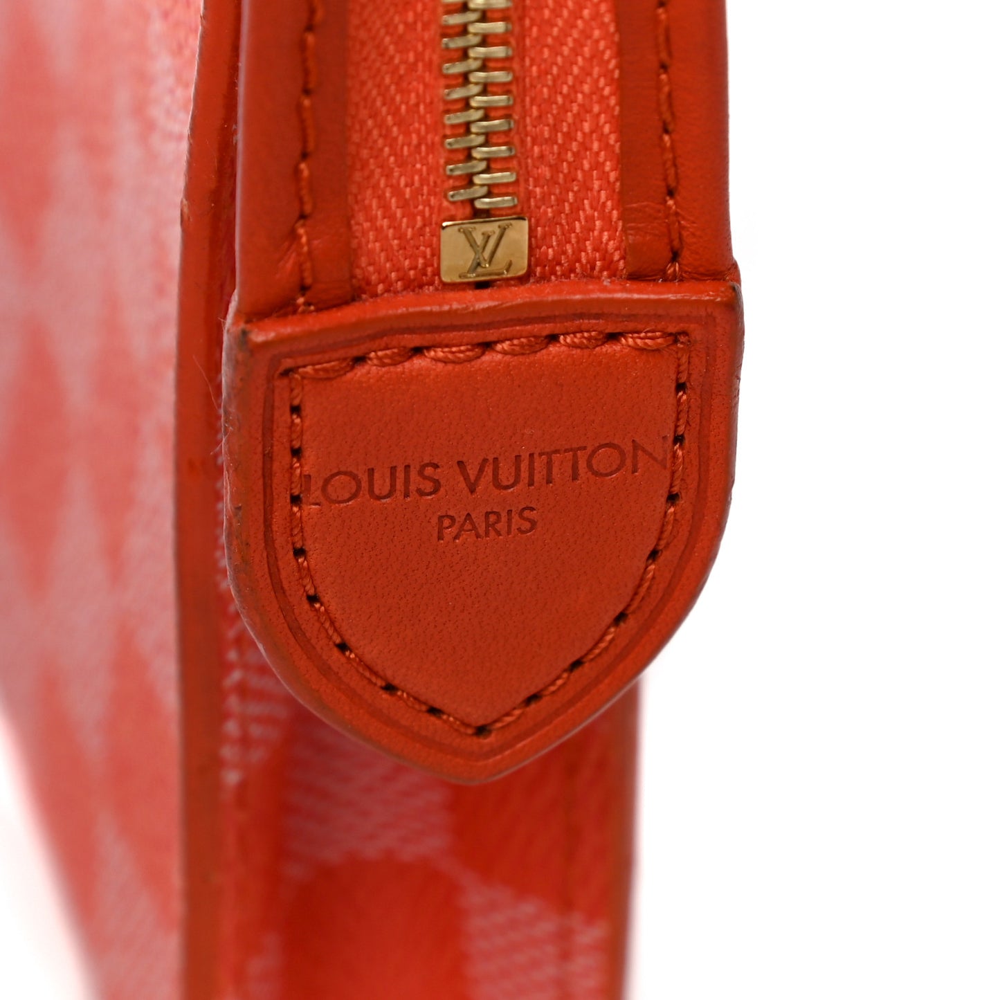 Damier Couleurs Element Clutch Piment