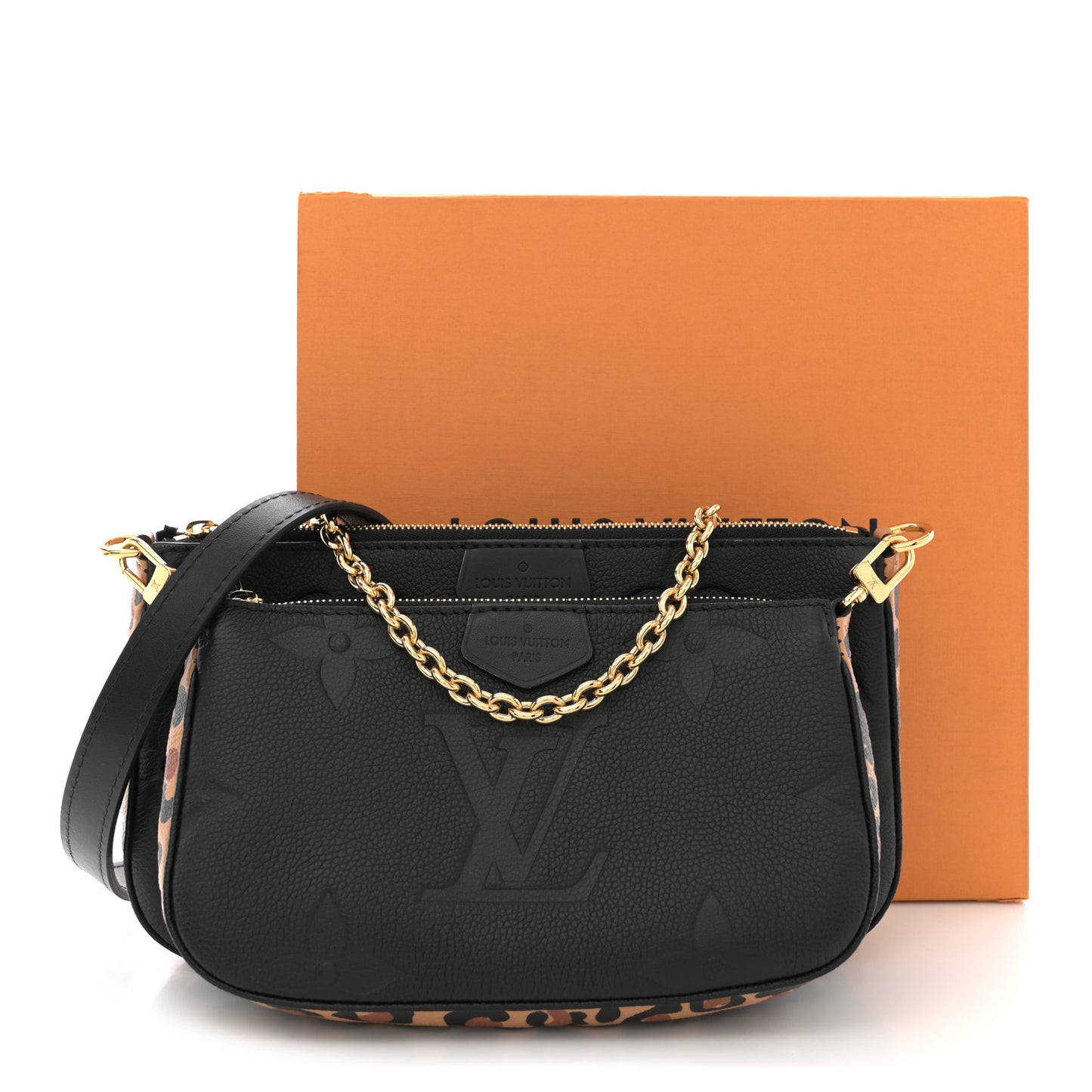 Empreinte Monogram Giant Wild At Heart Multi Pochette Accessories Black