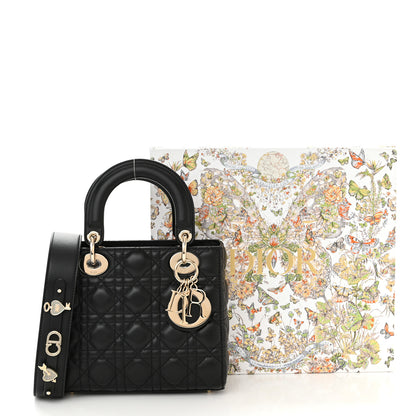 Christian Dior Lambskin Cannage Small My ABCDior Lady Dior Black 11 of 11
