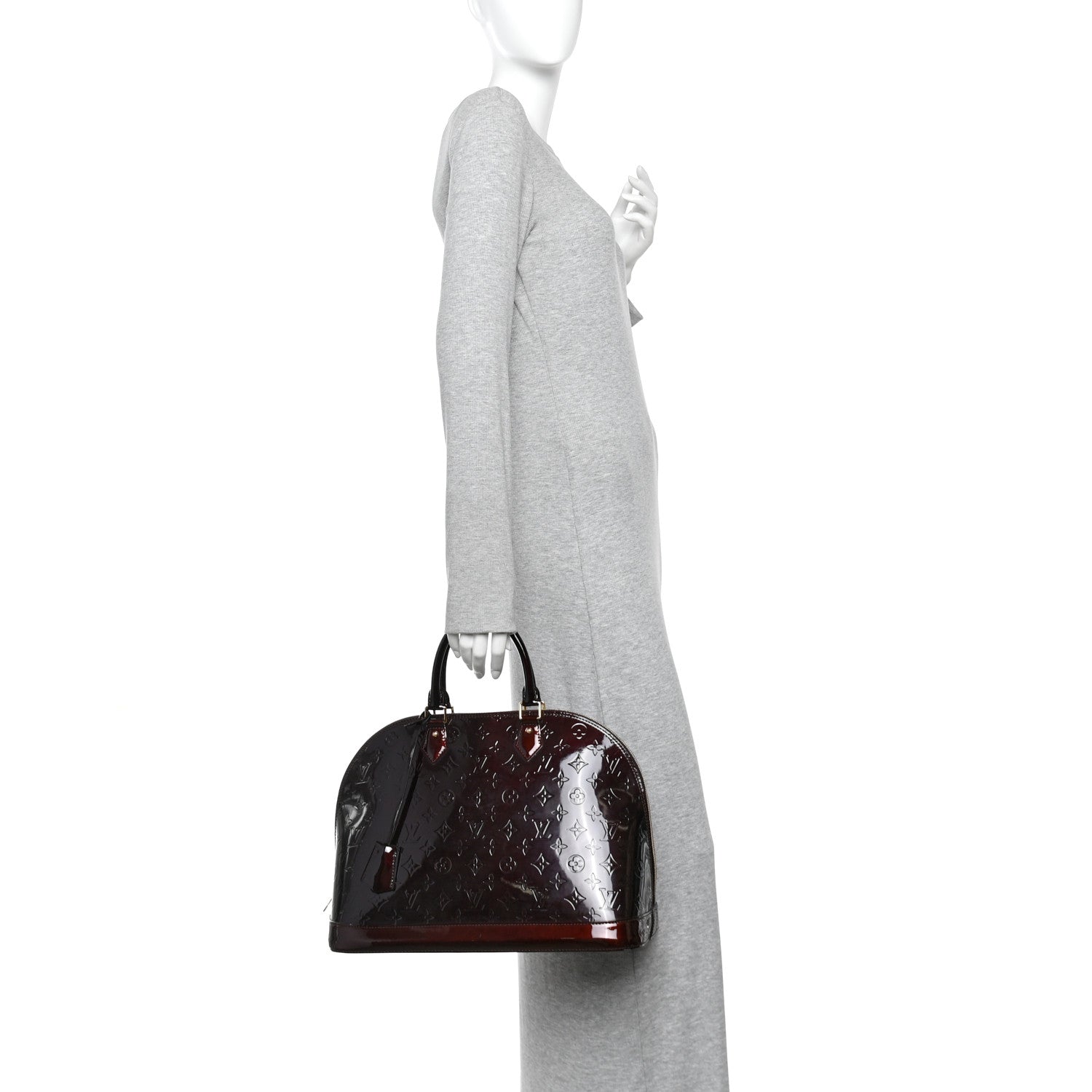 Louis Vuitton Vernis Alma GM Amarante 2 of 10