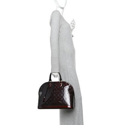 Louis Vuitton Vernis Alma GM Amarante 2 of 10