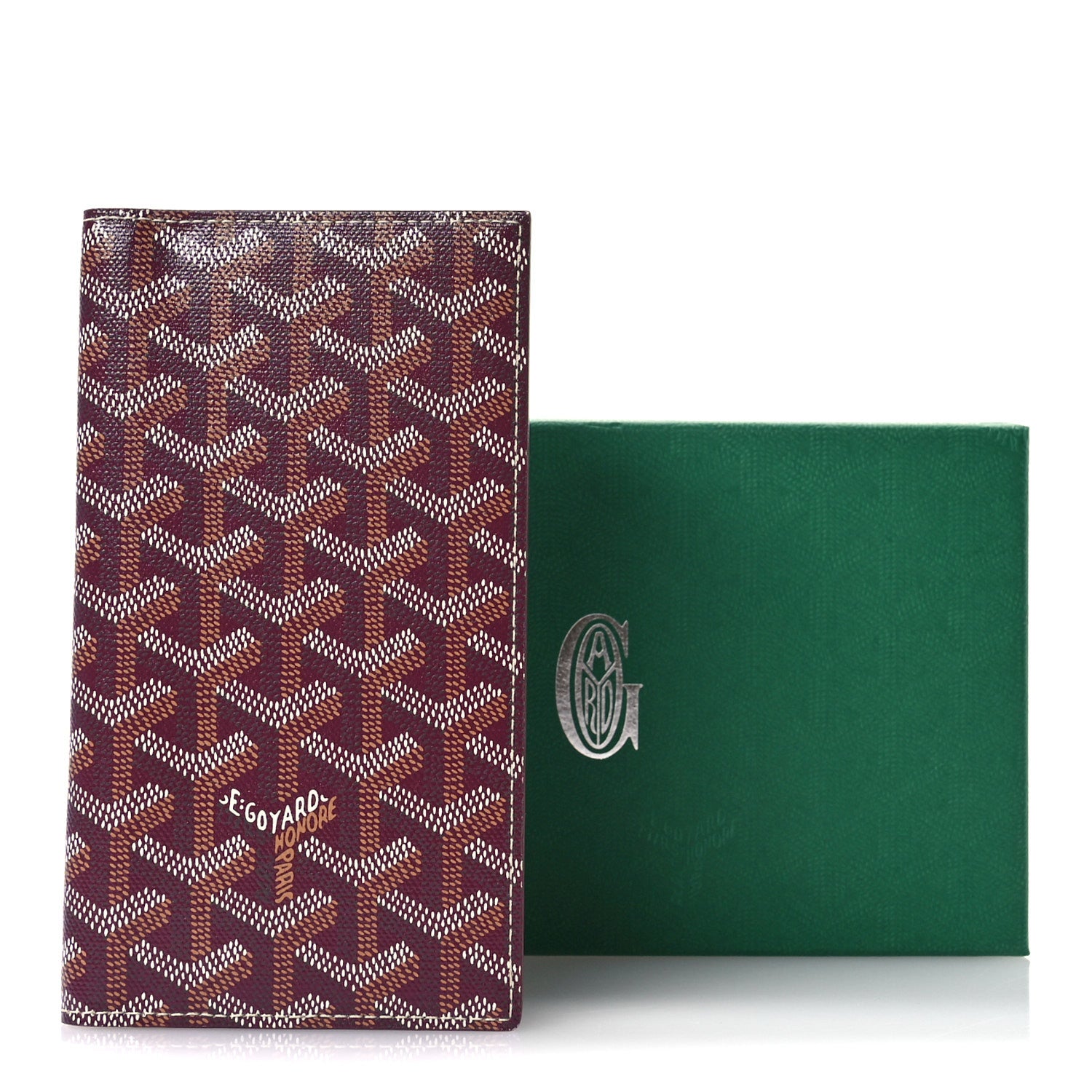 Goyard Goyardine Saint Roch Wallet Burgundy 7 of 7