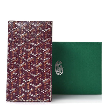 Goyard Goyardine Saint Roch Wallet Burgundy 7 of 7