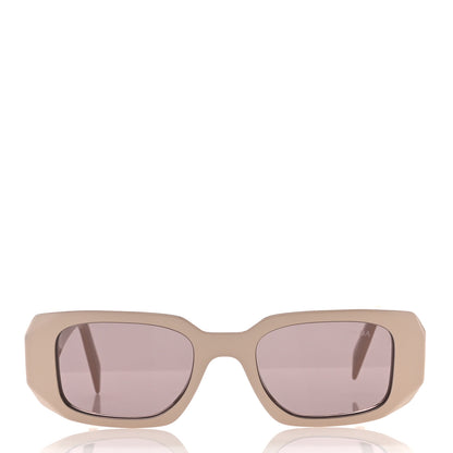 Prada Acetate Symbole Sunglasses SPR 17W Plum Beige 2 of 7