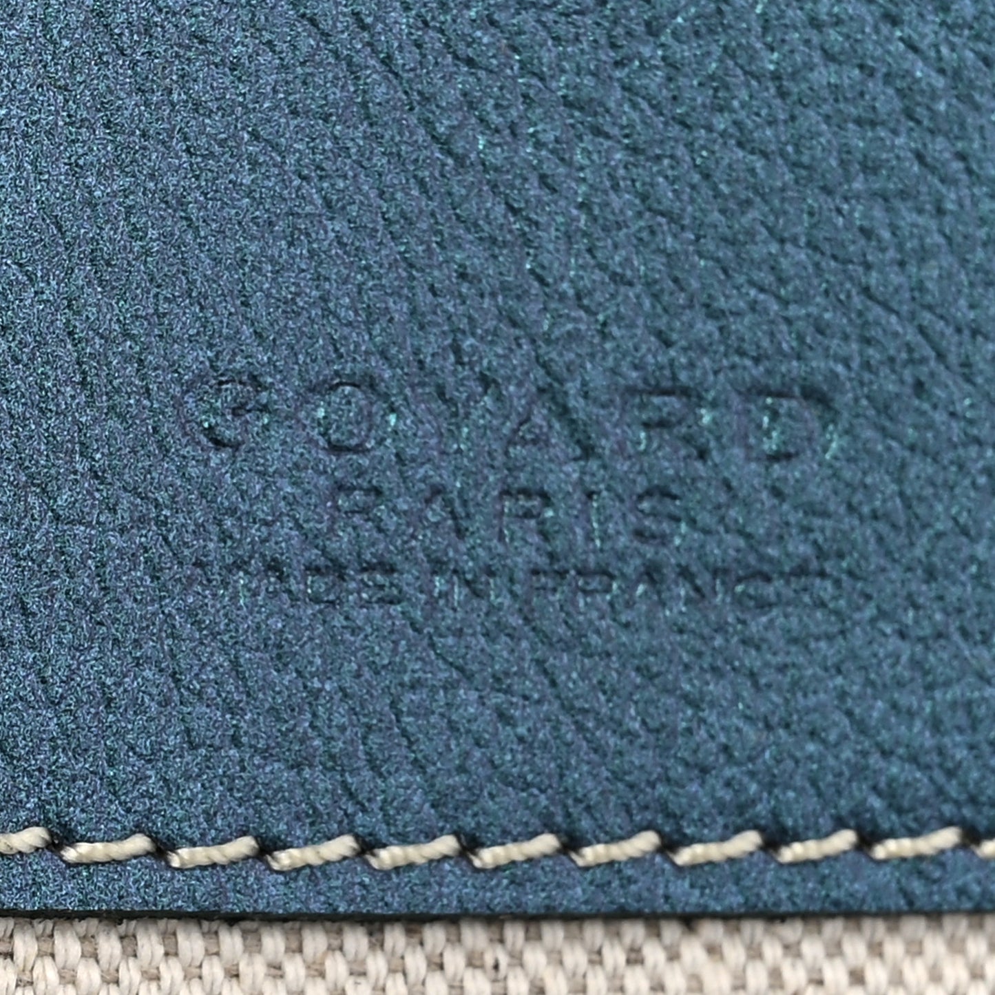 Iridescent Goyardine Saint Louis GM Pearly Blue