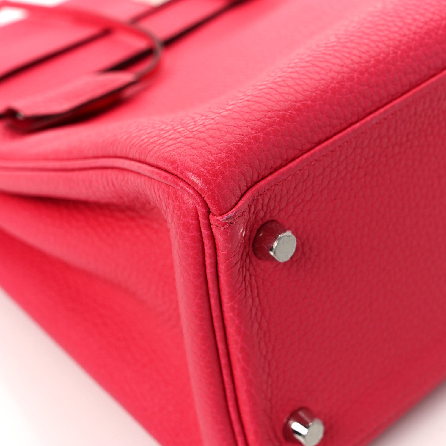 Hermes Taurillon Clemence Kelly Retourne 32 Rose Extreme 9 of 11
