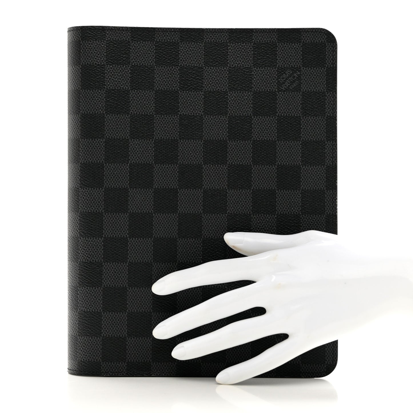Damier Graphite Desk Agenda Cover