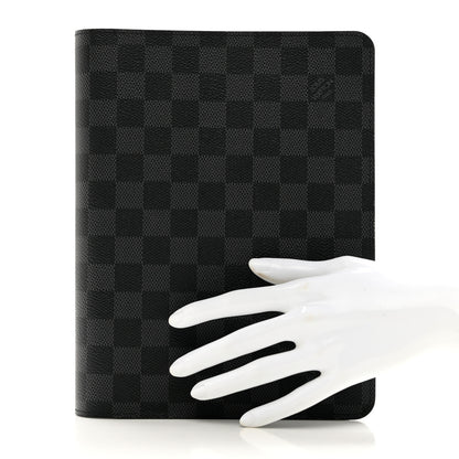 Louis Vuitton Damier Graphite Desk Agenda Cover 2 of 6