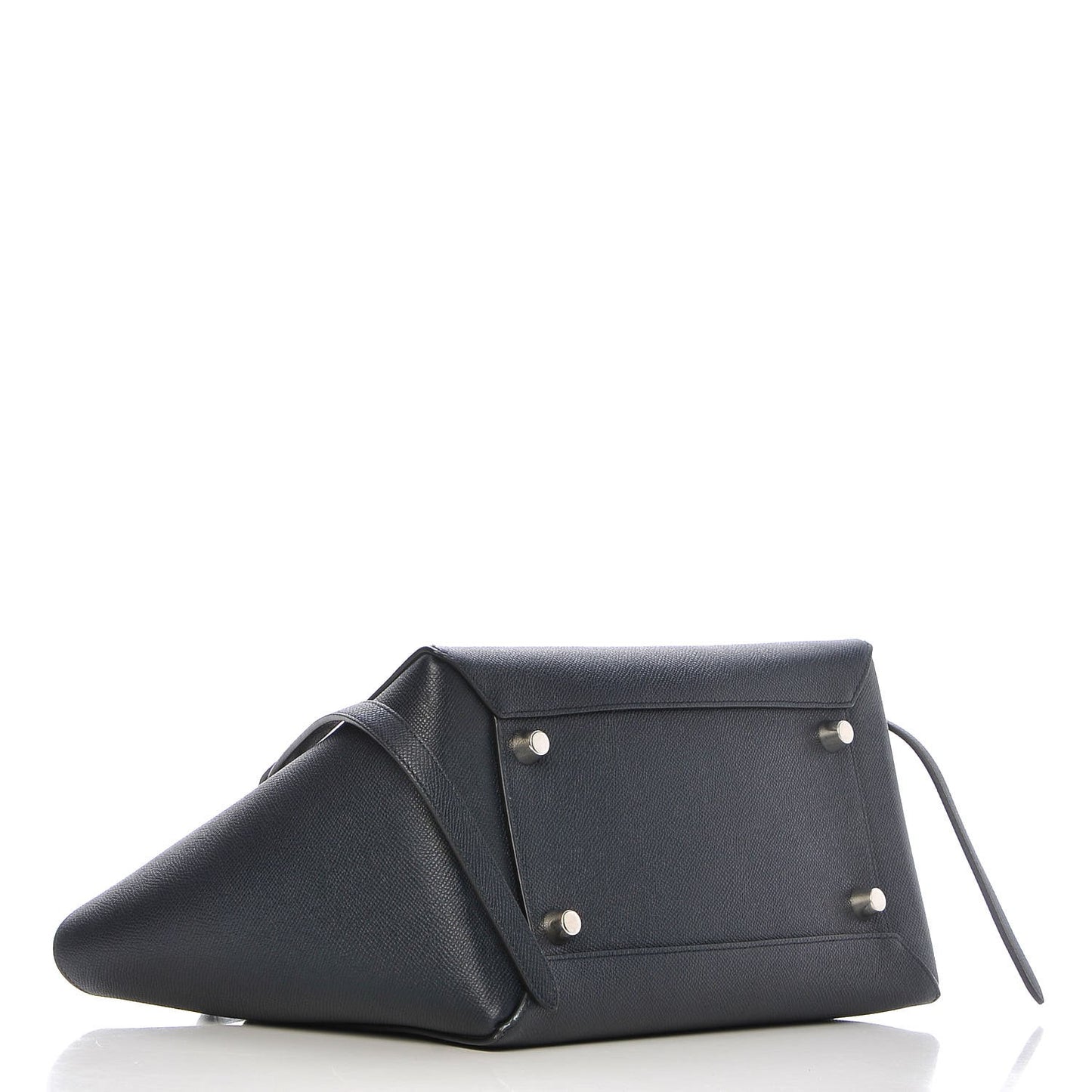 Grained Calfskin Mini Belt Bag Navy