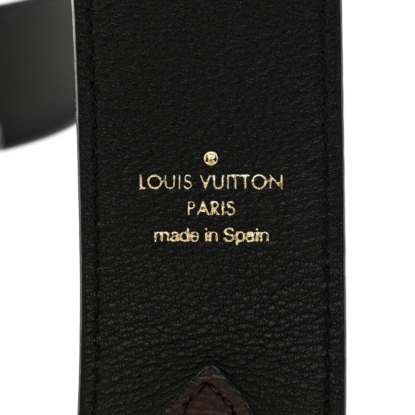 Monogram Bandouliere Shoulder Strap Black