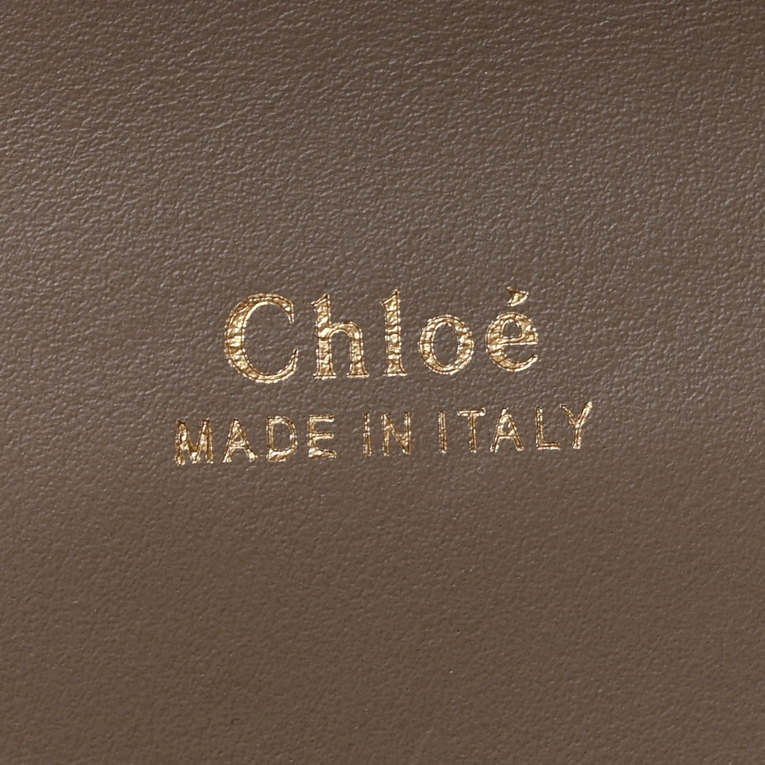Chloe Shiny Goatskin Calfskin Mini Aby Chain Shoulder Bag Motty Grey 6 of 10