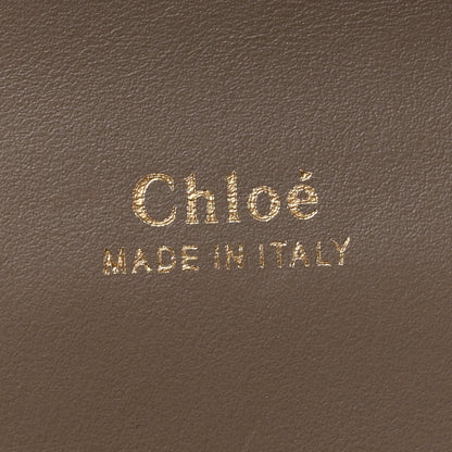 Chloe Shiny Goatskin Calfskin Mini Aby Chain Shoulder Bag Motty Grey 6 of 10