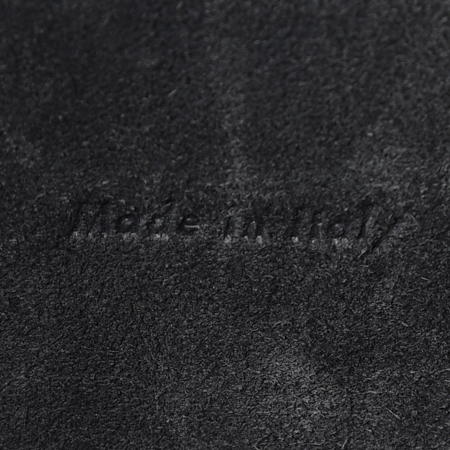 Grained Calfskin Mini Belt Bag Grey