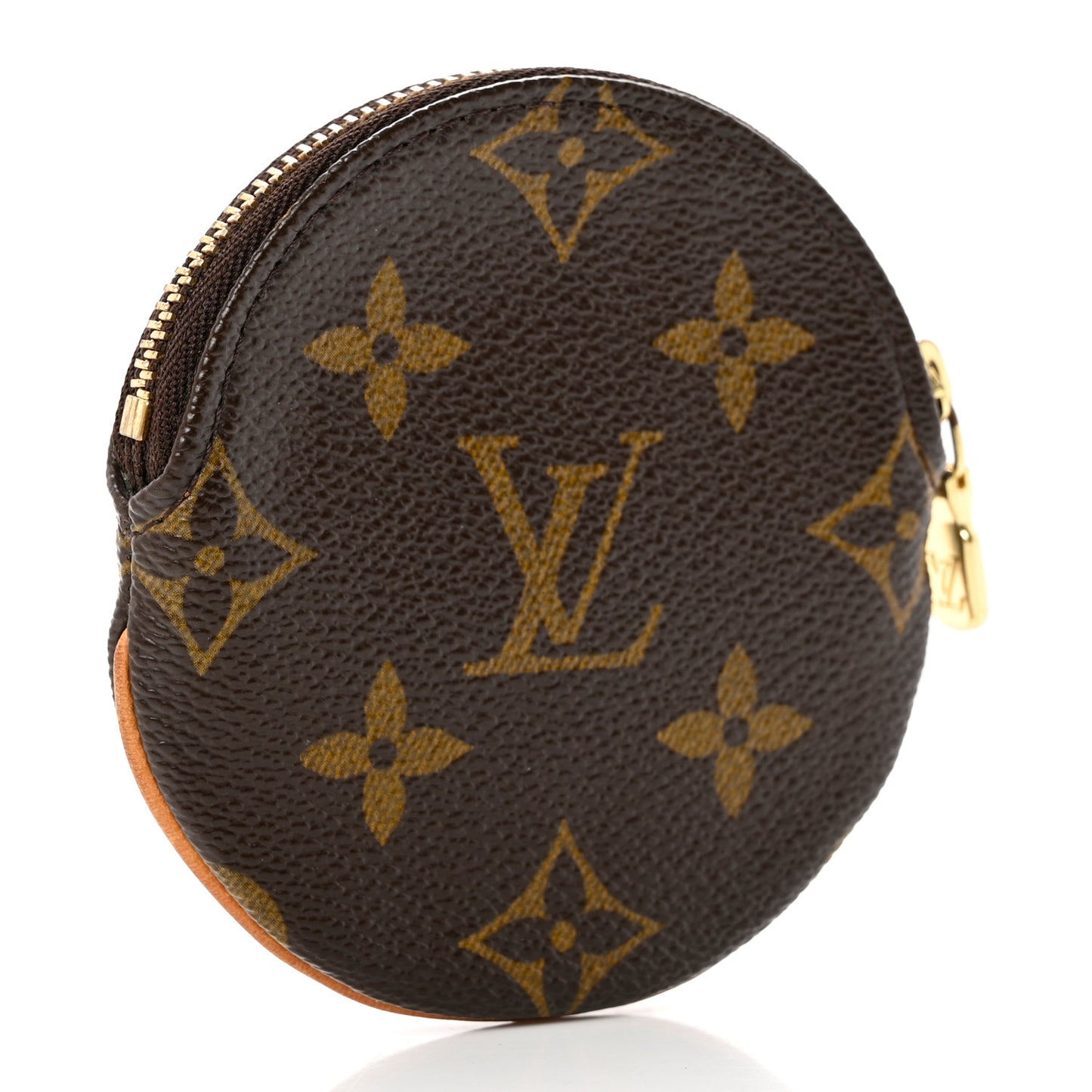 Monogram Round Coin Purse