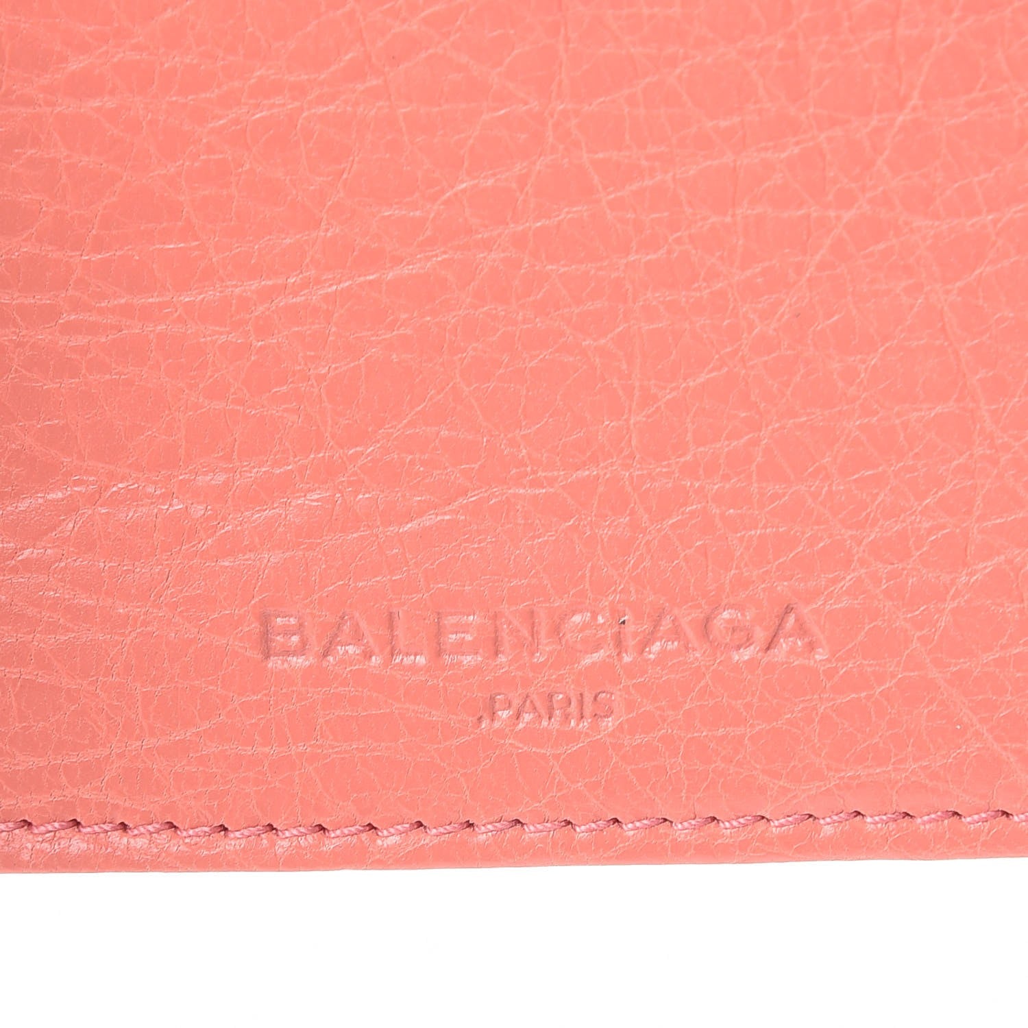 Balenciaga Agneau Classic Hardware Card Case Rose Azalee 7 of 13