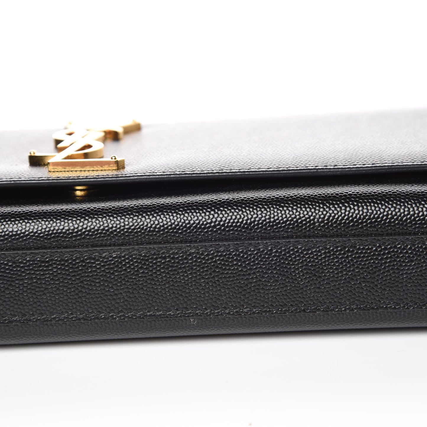 Grain De Poudre Monogram Cassandre Clutch Black