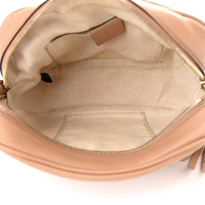 Gucci Pebbled Calfskin Small Soho Disco Bag Camelia 5 of 11