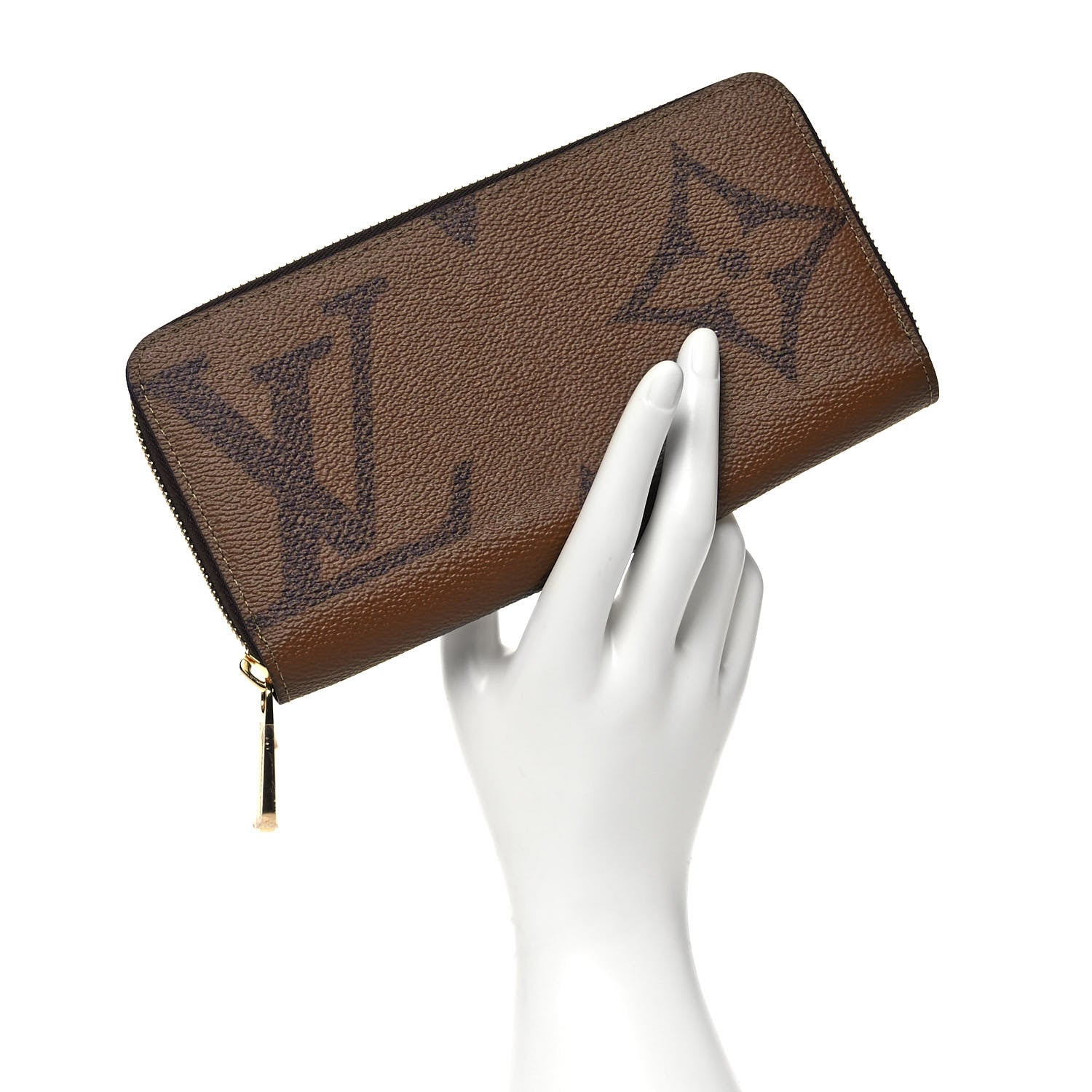 Louis Vuitton Reverse Monogram Giant Zippy Wallet 2 of 7
