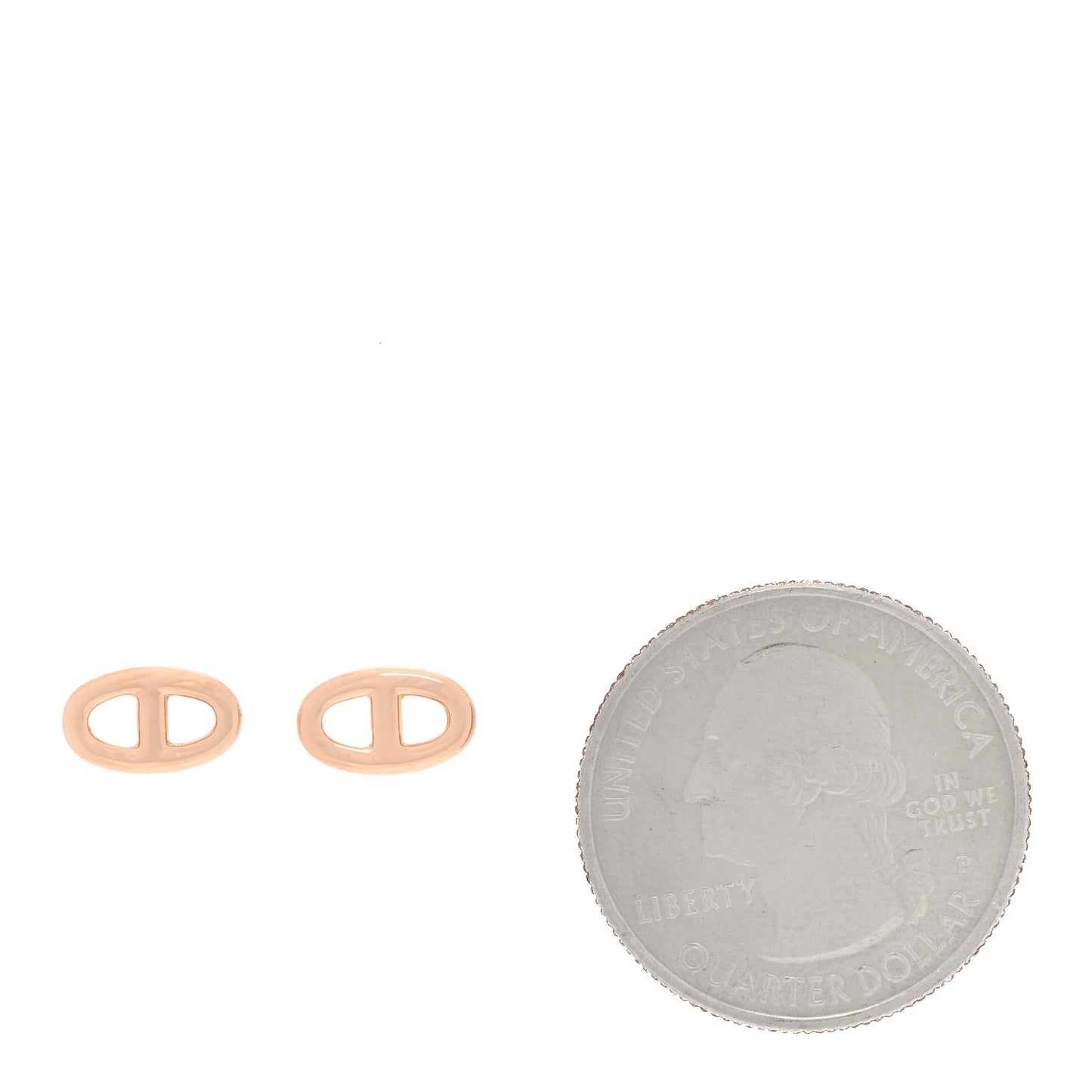 18K Rose Gold TPM Farandole Stud Earrings