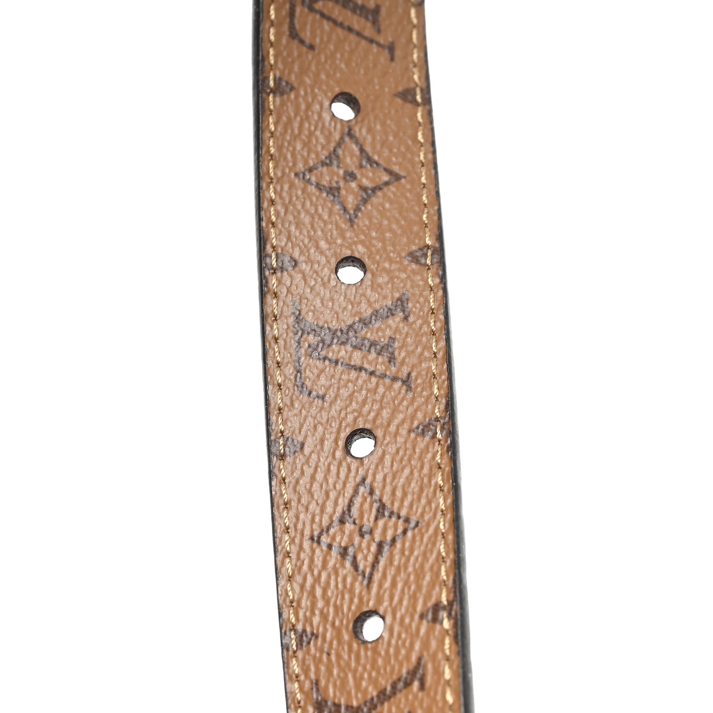 Monogram 25mm Dauphine Reversible Belt 85 34 Tan
