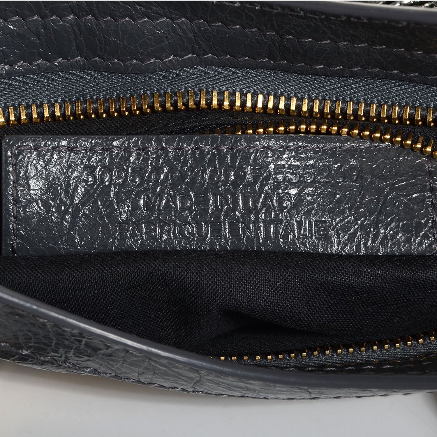 Balenciaga Agneau Giant 12 Gold Hardware Mini City Gris Fossile 8 of 11