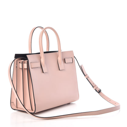 Saint Laurent Smooth Calfskin Baby Sac De Jour Pale Pink 3 of 9