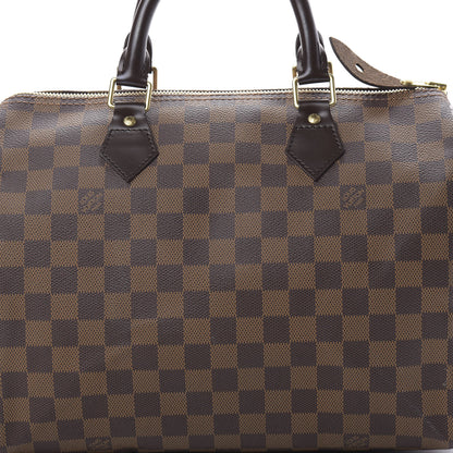 Louis Vuitton Damier Ebene Speedy 30 8 of 11