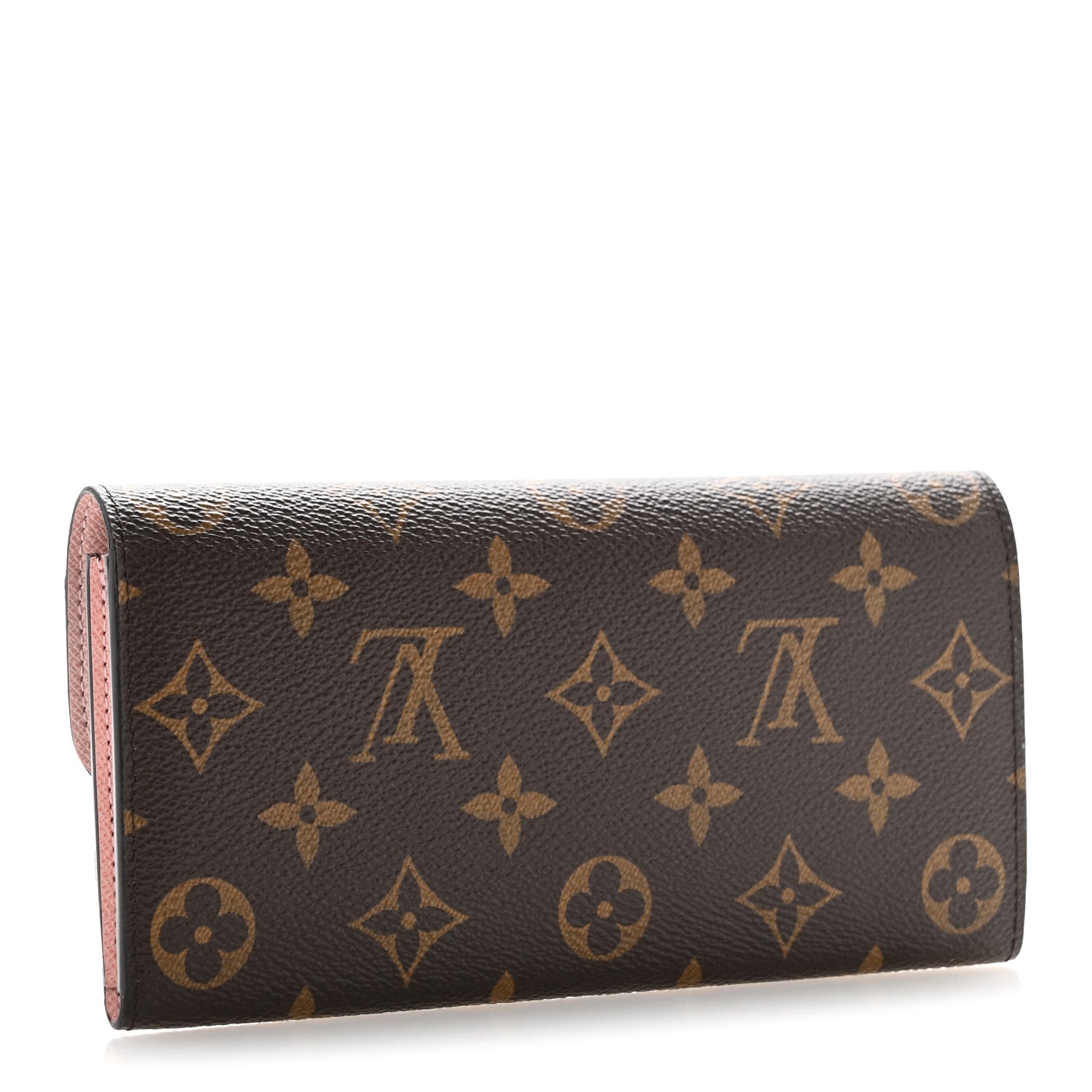 Louis Vuitton Monogram Emilie Wallet Rose Ballerine 3 of 10